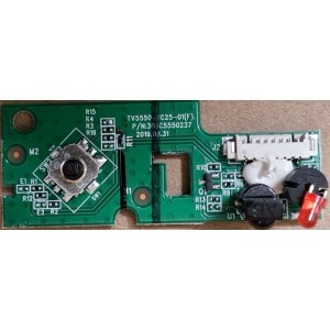 EKO K65USG IR KEY BOARD 303C5550237 TV5550-ZC25-01